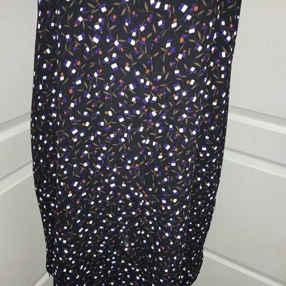 📂Ann Klein Dress Slvls A line Button Front  10 - Picture 3 of 9